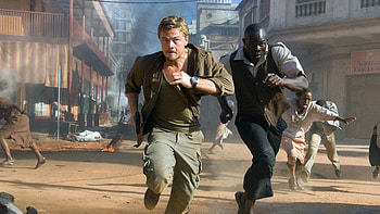 Blood Diamond, Leonardo DiCaprio's performance, African war backdrop, Edge-of-your-seat HD wallpaper