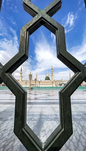 Madina, cloud, sky HD phone wallpaper