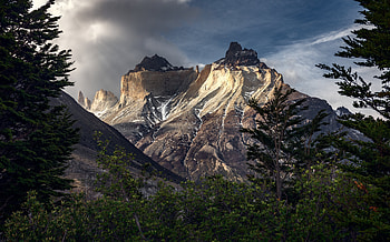 Mountains Chile Patagonia Torres Del Paine , mountains, nature HD wallpaper