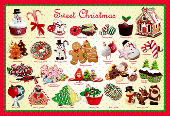 Sweet Christmas, House, Candy, Gingerbread, Dessery, Snowman, Sweets HD wallpaper