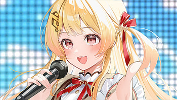 Otonose Kanade, Virtual Youtuber, girl, Anime, anime girl HD wallpaper