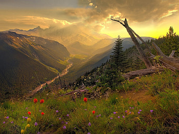 Landscape, Mountains HD wallpaper
