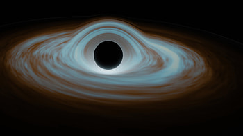 Sci-fi black hole, resolution, Space distortion, Intense gravitational pull HD wallpaper