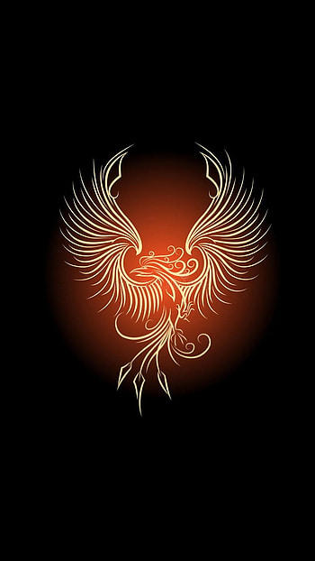 The Phoenix, art, bird HD phone wallpaper