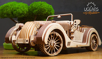 Ugears Roadster VM-01, games, educationalgames, toys, car, ugears, roadster, puzzle, gifts, mechanicalmodel, mechanicaltoys, 3dmechanicalpuzzle, ugearsmodels, 3dpuzzle HD wallpaper