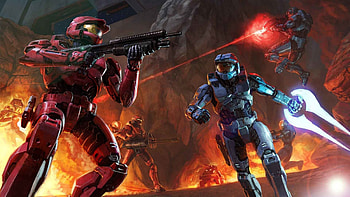 Video Game - Halo 2 Space Battle HD wallpaper