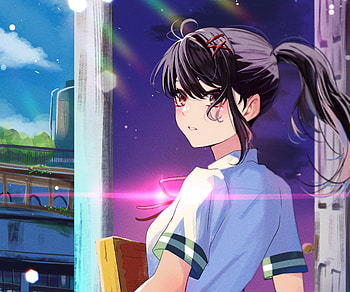 Suzume Iwato, Suzume Iwato, Anime, Suzume no Tojimari HD wallpaper