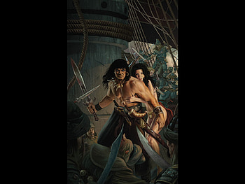 Conan, comic, fantasy, warrior HD wallpaper