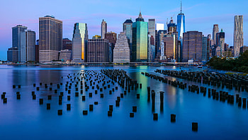 Downtown Manhattan, dom Tower, World Trade Center, Ultra HD wallpaper