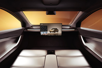 Tesla Cybercab: Futuristic Robotic Vehicle -, Robotaxi HD wallpaper