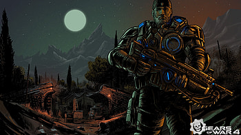 Gears of War 4, , Epic artwork, Immersive gaming HD wallpaper