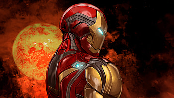 Iron Man Enigma, iron-man, superheroes, artist, artwork, digital-art, artstation HD wallpaper
