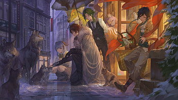 Genshin Impact, Anime boys and girls, Vibrant , Personalization HD wallpaper
