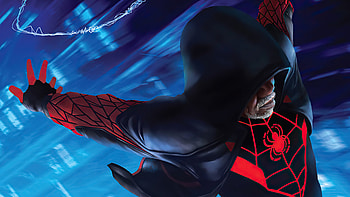 Old Miles Morales, spiderman, superheroes, artwork, digital-art HD wallpaper