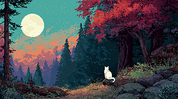 Cat - Pixel Art, Cat, Pixel Art, AI Art HD wallpaper