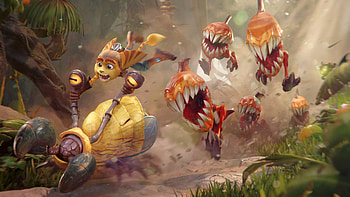 Ratchet & Clank: Rift Apart, Ratchet (Ratchet & Clank), Clank (Ratchet & Clank) HD wallpaper