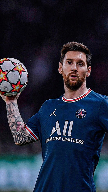 Lionel Messi, psg, football HD phone wallpaper