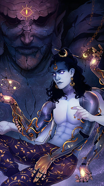 Sivan , Creative Art, lord shiva HD phone wallpaper