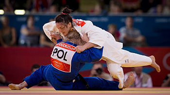 Daria Pogorzelec vs Abigel Joo, Judo HD wallpaper