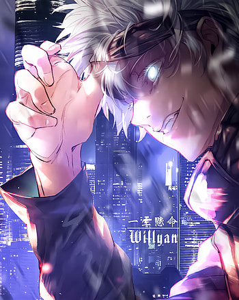 Satoru gojo, jujutsu kaisen 0, jujutsu kaisen, sukuna HD phone wallpaper