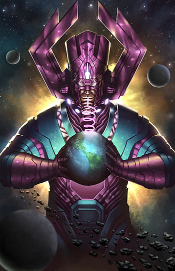 Galactus concept art, Marvel Comics, -worthy, Marvel villains HD phone wallpaper