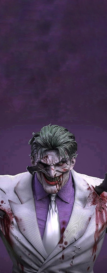 Joker, violet, purple, batman HD phone wallpaper