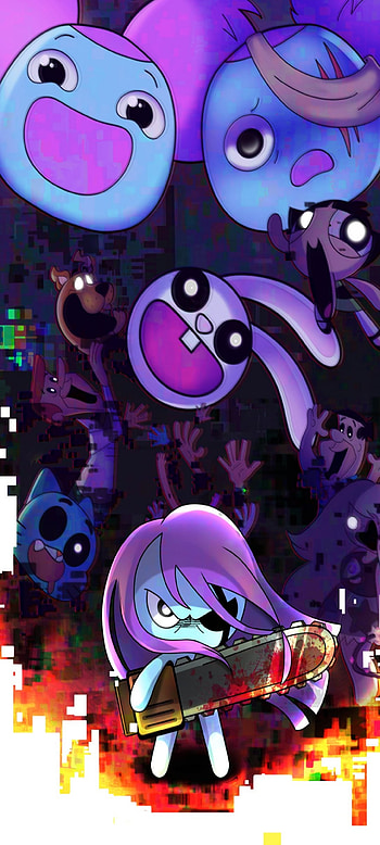 pibby, magenta, pink, corrupcion, corrupto, fnf HD phone wallpaper