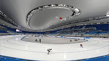Beijing National Speed Skating Oval, Speed Skating HD wallpaper