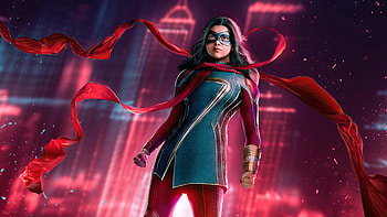 Ms Marvel Poster Design, ms-marvel, kamala-khan, tv-shows, artstation HD wallpaper