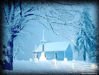 Blue winter, winter, blue, snow, tree HD wallpaper