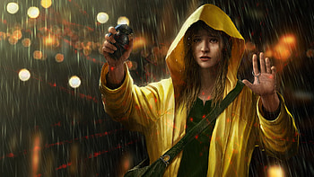 Rain OmeN2501, rain, artist, deviantart HD wallpaper