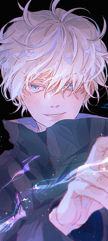 S1 Luc, انمي, غوجو ساتورو, جوستو كايسن HD phone wallpaper