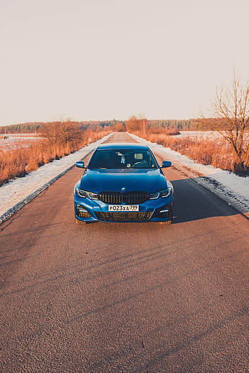 Bmw, Cars, Road, Car, Front View HD phone wallpaper
