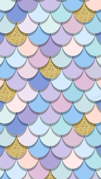 Mermaid scales , Beautiful , backgrounds, Whimsical design HD phone wallpaper