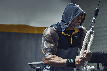 Dwayne Johnson Workout 2018, dwayne-johnson, male-celebrities HD wallpaper