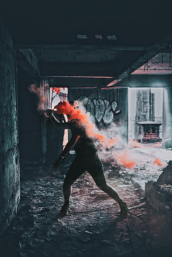 Smoke, Miscellanea, Miscellaneous, Colored Smoke, Coloured Smoke, Anonymous HD phone wallpaper