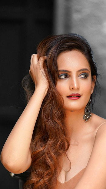 Drithi Patel, telugu actress, sexy seductive HD phone wallpaper
