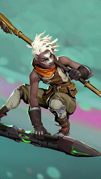 Ekko, Netflix, firelights, riotgames, animado, dibujo, lol, leagueoflegends, arcane HD phone wallpaper