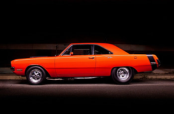 1970-Dodge-Dart-Pro-Street, Mopar, Orange, Classic, 1970 HD wallpaper