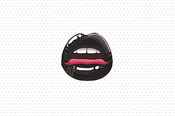 Tounge Lips Minimalist , tounge, lips, artist, artwork, digital-art, minimalism, minimalist HD wallpaper