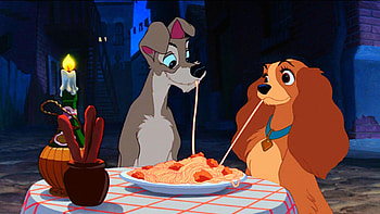 Lady and the Tramp, Animated film, , Backgrounds HD wallpaper