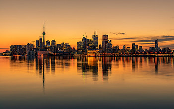 Toronto Skyline, Urban landscape, Canadian city, Architectural beauty HD wallpaper
