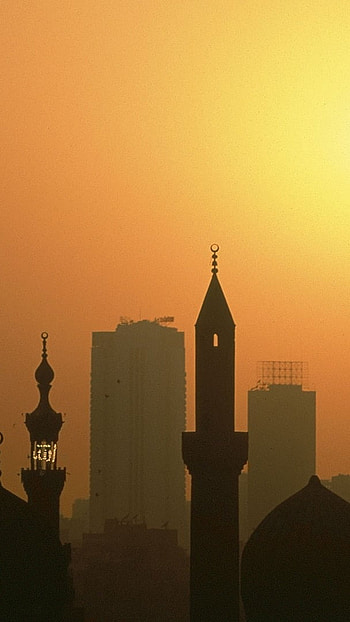 Islamic, Sunset View HD phone wallpaper