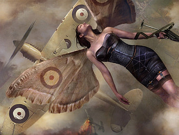 Conceptual Art, conceptual, art, woman HD wallpaper