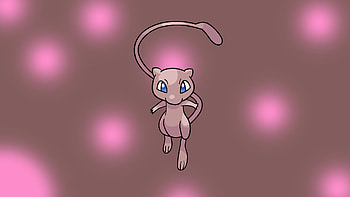 Mew pokemon, drawing, illustration, Anime, unknown HD wallpaper