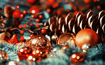 Christmas decorations, Festive , Joyful holiday, Seasonal atmosphere HD wallpaper