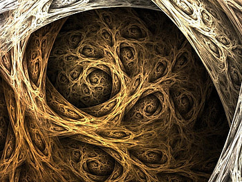 Tree Roots, fractal HD wallpaper
