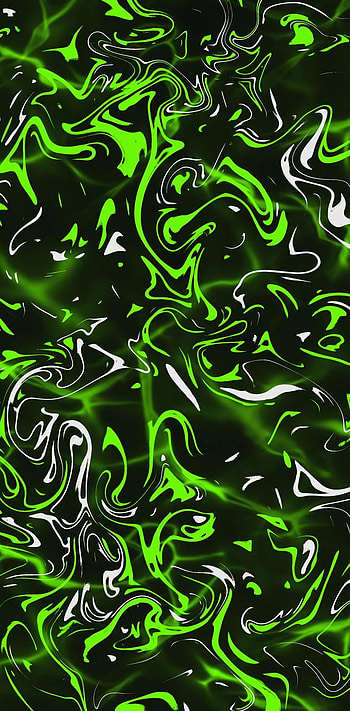 Neon Green, Black and Neon Green HD phone wallpaper