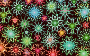 Colorful Stars, colors, vector, stars, abstract HD wallpaper