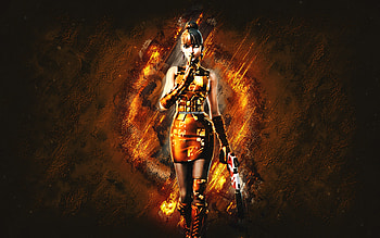 Fortnite Golden Rune Kor Skin, Fortnite, main characters, orange stone background, Golden Rune Kor, Fortnite skins, Golden Rune Kor Skin, Golden Rune Kor Fortnite, Fortnite characters HD wallpaper